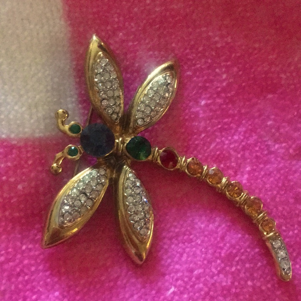 This dragonfly brooch is beautiful piece of art 🔥🔥🔥😍 - Picture 2 of 3